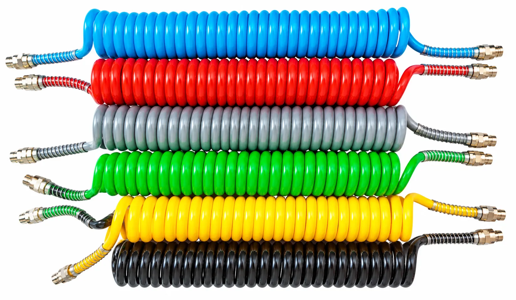 Tubo PU Espiral (Colorido)