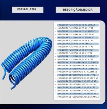 Tubo PU Espiral - miniatura 4